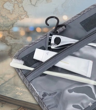 Neceser Viaje para Colgar Negro SensaBien - 3