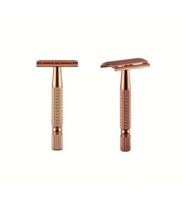 Maquinilla Afeitar Clásica Oro Rosa SensaBien - 2