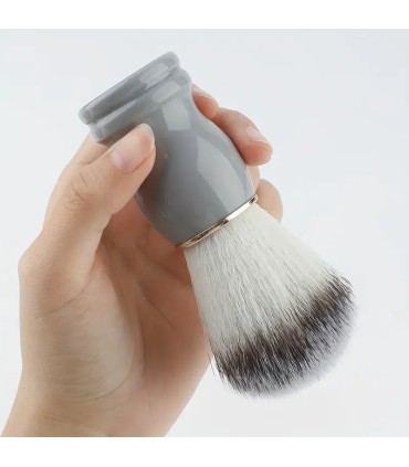Brocha Afeitar Sintética Gris SensaBien - 4