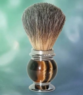 Brocha de Afeitar Tejón Puro Carey SensaBien - 2