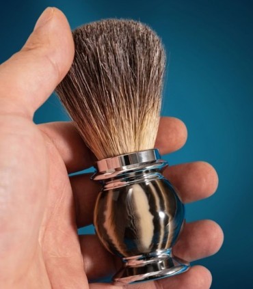 Brocha de Afeitar Tejón Puro Carey SensaBien - 4