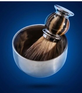 Brocha de Afeitar Tejón Puro Carey SensaBien - 5