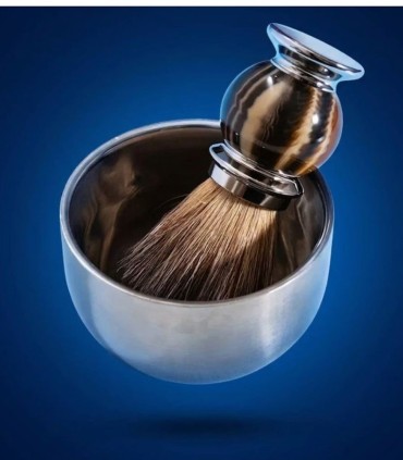 Brocha de Afeitar Tejón Puro Carey SensaBien - 5