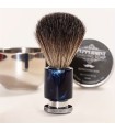 Brocha de Afeitar Tejón Puro Azul Profundo SensaBien