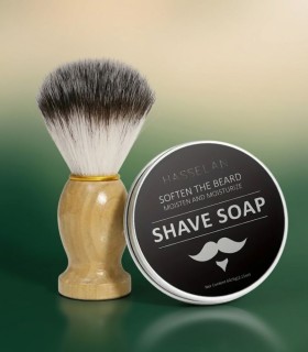 Pack Brocha Sintética y Jabón Mentol SensaBien - 1