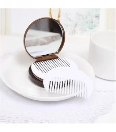 Peine Barba Plegable Cookie Chocolate Negro SensaBien - 3