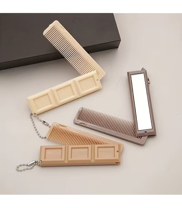 Peine Barba Plegable Chocolate con Leche SensaBien - 5