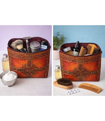 Neceser Afeitado Hombre Diseño Celta SensaBien - 2