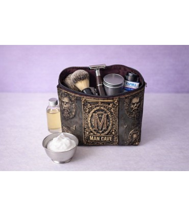 Neceser Afeitado Hombre Estilo Barroco Vintage SensaBien - 2