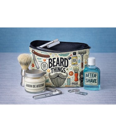 Neceser Afeitado Hombre SensaBien Estampado - 2