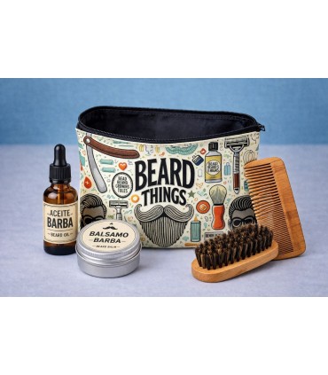 Neceser Afeitado Hombre SensaBien Estampado - 3