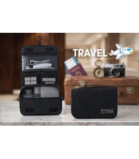 Neceser Viaje para Colgar Negro SensaBien - 1