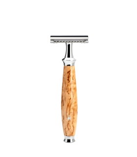 Maquinilla de Afeitar MÜHLE PURIST Abedul de Carelia Peine Cerrado - 1