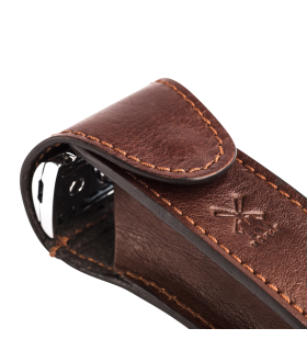 Funda Maquinilla Afeitar MÜHLE Cuero Marrón Viaje - 2
