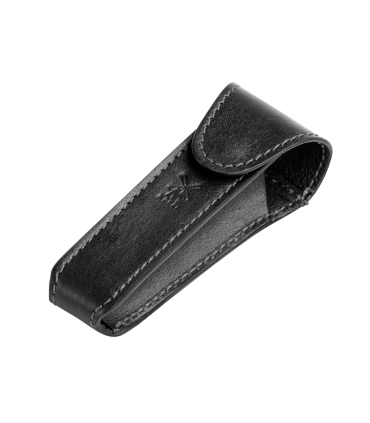 Funda Maquinilla Afeitar MÜHLE Cuero Negro Viaje - 1
