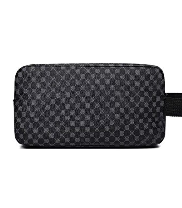 Neceser Hombre Negro Gris Estampado SensaBien Viaje - 2