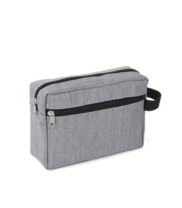 Neceser de Lona Gris Claro SensaBien - 1