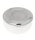 Cuenco de Afeitar Acero Inoxidable con Tapa SensaBien Cromado - 2