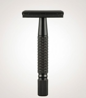 Maquinilla de Afeitar Clásica Mango Corto SensaBien Negra - 1