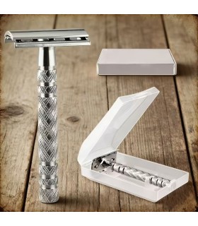 Maquinilla de Afeitar Clásica Elegante Mango Fino SensaBien - 3