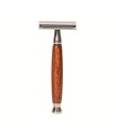 Maquinilla de Afeitar Madera Caoba SensaBien Peine Cerrado