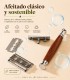 Maquinilla de Afeitar Madera Caoba SensaBien Peine Cerrado - 3