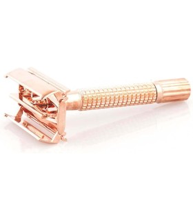 Maquinilla de Afeitar Epsilon Mariposa Oro Rosa -1