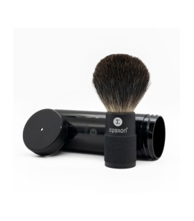 Tubo Viaje Negro Epsilon para Brocha de Afeitar - 2