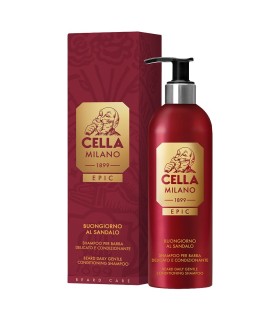 Champú Barba Cella Milano Epic Buongiorno Sándalo 175 ml - 1