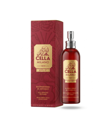 Bálsamo Barba Cella Milano Epic Buongiorno al Sándalo 100 ml - 1