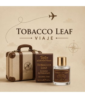Muestra Aftershave Tobacco Leaf Taylor of Old Bond Street 10 ml Sin Alcohol - 1