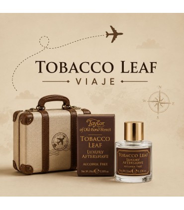 Muestra Aftershave Tobacco Leaf Taylor of Old Bond Street 10 ml Sin Alcohol - 1