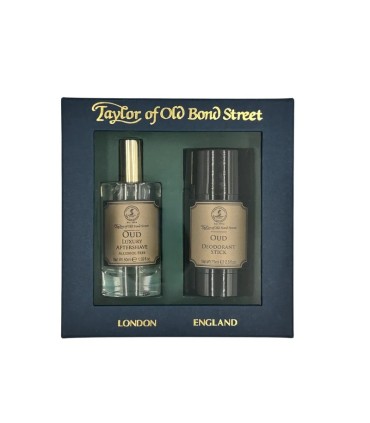 Set Regalo Oud Taylor of Old Bond Street Aftershave y Desodorante - 1