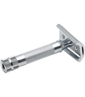 Maquinilla de Afeitar Merkur 37C Slant Mango Corto - 2
