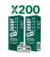 Pack 200 Cuchillas Derby Extra Doble Filo - 1