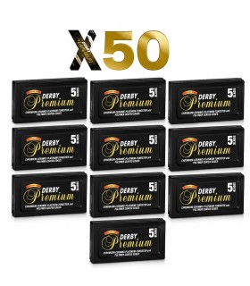 Derby Black Premium 50 | Cuchillas Doble Filo
