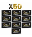 Pack 50 Cuchillas Derby Black Premium Doble Filo