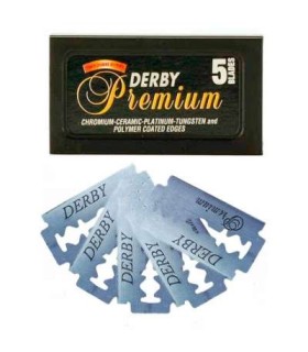 Pack 50 Cuchillas Derby Black Premium Doble Filo