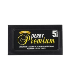 Pack 5 Cuchillas Derby Black Premium Doble Filo - 2
