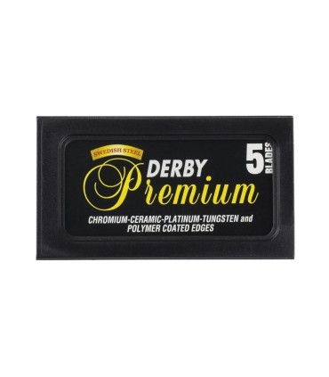 Pack 5 Cuchillas Derby Black Premium Doble Filo - 2