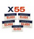 Pack 55 Cuchillas Elios Platinum Doble Filo - 1