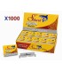 Pack 1000 Cuchillas Partidas Shark Saloon - 1