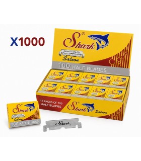 Pack 1000 Cuchillas Partidas Shark Saloon - 1