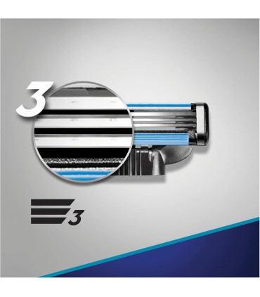Recambios Gillette Mach3 Pack 8 | Afeitado Suave