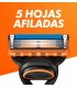 Recambios Gillette Fusion5 Pack 4 unidades