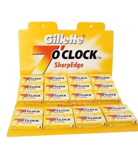 Pack 100 Cuchillas Gillette 7 O’Clock SharpEdge - 1