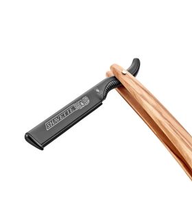 Shavette DOVO Mango Madera de Olivo - 2