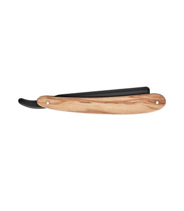Shavette DOVO Mango Madera de Olivo - 4