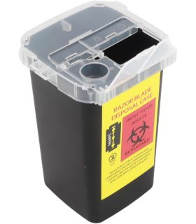 Contenedor Cuchillas Usadas SensaBien Plástico Negro - 1