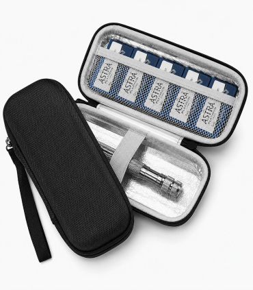 Estuche Maquinilla Afeitar Rígido SensaBien Negro - 1